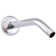 5" Round Thin 5-Function Adjustable Spray Shower Head with 8" Wall Mount Arm