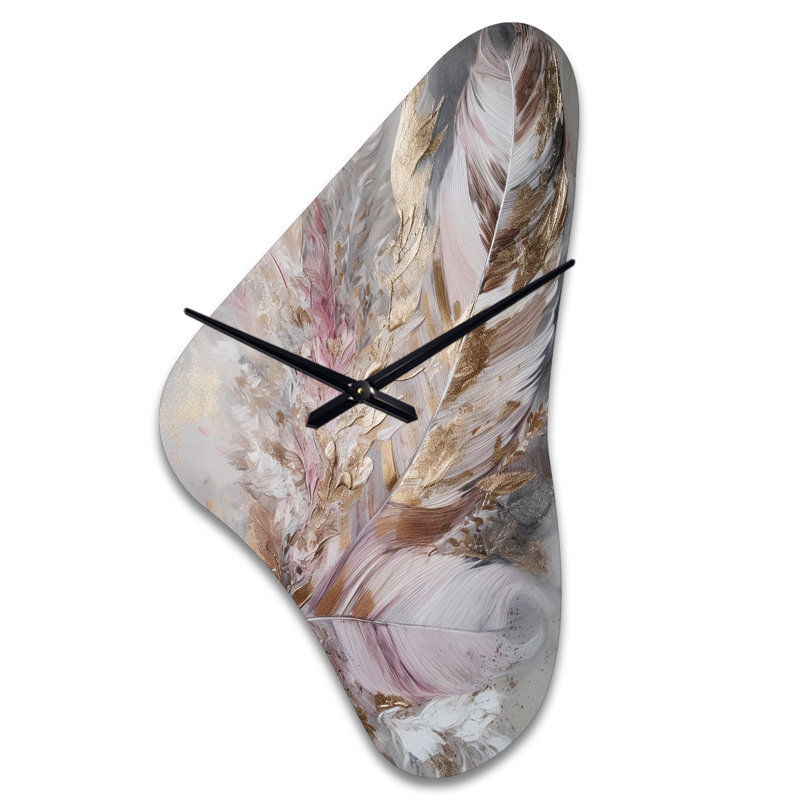 Senka plume rose Boho Majesty I - Glam Feather, Moyenne