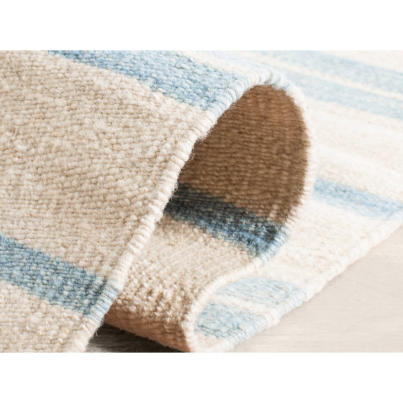 Ralph Lauren Sagaponeck Stripe Wool Striped Rug, Rectangle 9' x 12'