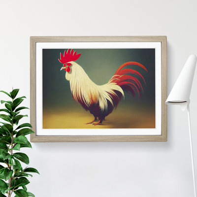 Euphoric Rooster - Framed Print