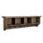 Alezzi 48-Inch Solid Wood Entryway Wall Mounted Coat Rack with Storage Cubbies, Natural Finish, Includes 6 Hooks and 4 Cubbies, Fully Assembled with French Cleat for Easy Hanging, Supports up to 40lbs