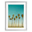 «Giants By The Ocean», reproduction sous verre encadrée, design par Elena Chukhlebova-799185444-799185464