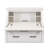 Abby Modern Wood Drop-Lid Secretary Desk - White