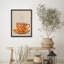 Warm Neutral Coffee Cup Framed Wall Art Prints - Cozy Kitchen Decor for Dining Room-125212167-125212169