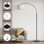 Nalayiah 74.4'' Arc/Arched Floor Lamp-1253929289