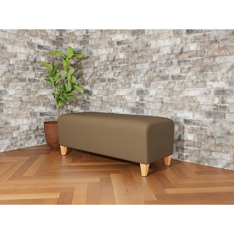 Banc de réception Ravenna, Bois naturel, Patriot Plus taupe