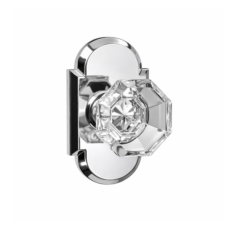 Poignée de passage Bravura US26, Arche, Chrome poli