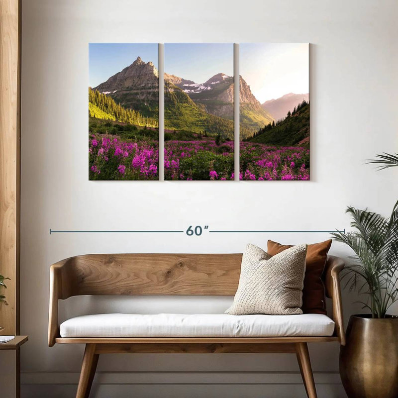 Montagnes Alvord Glacier Park, H 28 po x l 45 po