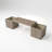 Grove Planter Bench - Ash Brown