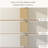 48" Tall Fluted 5 Chest of Drawers-1359565822