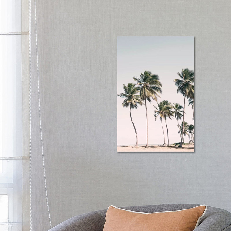 «Tropical Paradise» par Sissi & Seb - reproduction de photo, H 26 po x l 18 po x 1,5 po, Toile tendue, Pas de tapis