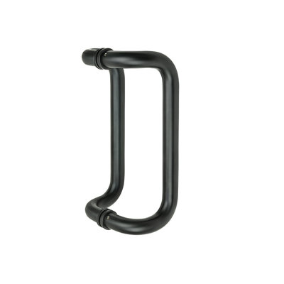 Poignée à tirer décalée dos à dos FHC CP010X10DU, matériau en acier inoxydable, 10 po d'un centre à l'autre, longueur totale de 11 po, diamètre du tube de 1 po, finition bronze foncé