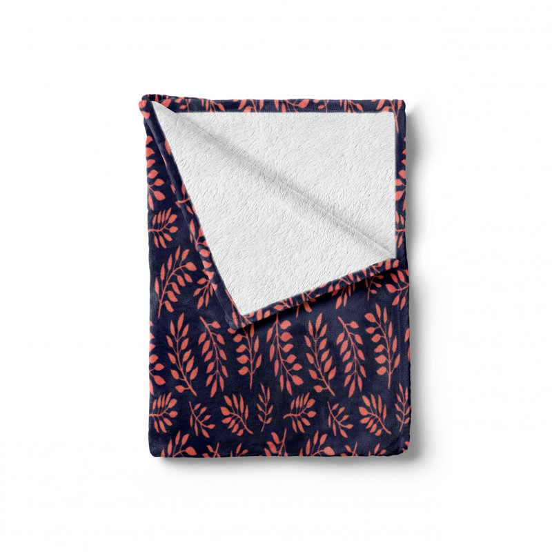 Hand Woven Throw Blanket, 50" W x 60" L