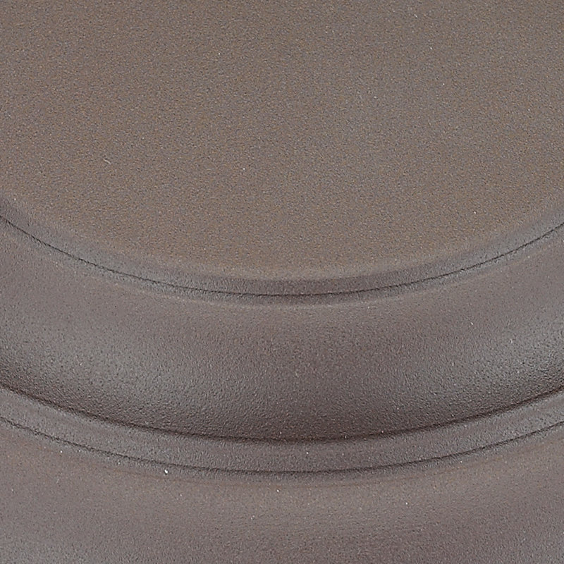 Skye Flush Mount, Textured Bronze