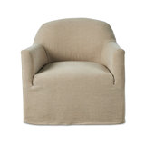 Lowell Slipcover Swivel Chair