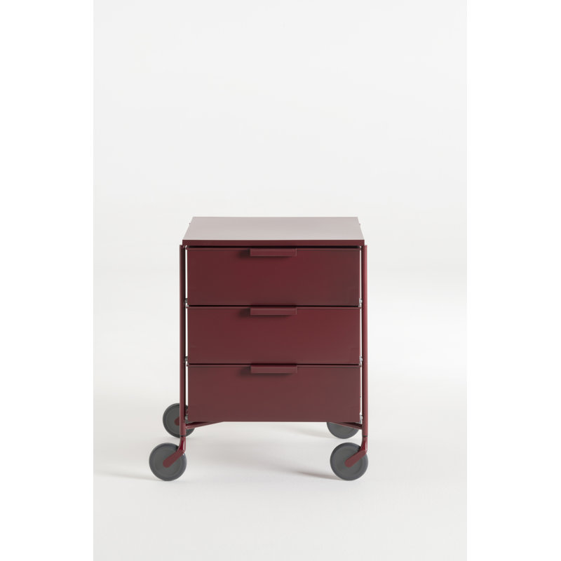 Armoire mobile recyclée, Prune