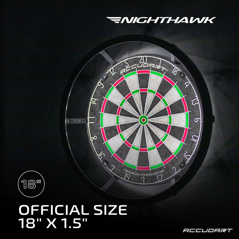 Ensemble de jeu de fléchettes 2 en 1 Nighthawk