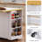 Large Kitchen Island With Rubber Wood Drop Leaf - Embossed Texture Rolling Kitchen Cart On 5 Wheels With Ample Storage-748703030