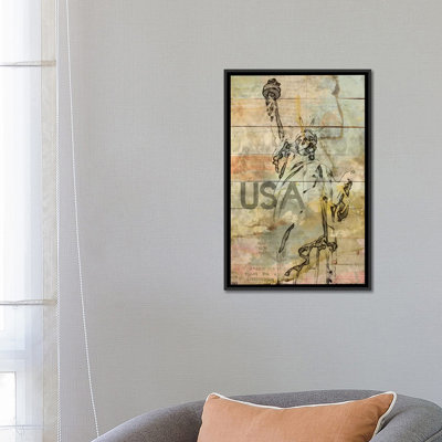 Lady Liberty, impression sur toile tendue
