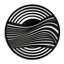Cercle noir rayé minimaliste moderne abstrait décoratif décoratif suspendu-124839441-124839443