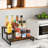 Spice Rack Organizer For Countertop,  Kitchen Counter Shelf, Wooden Tiered Display Stand Shelf,(3 Tier).