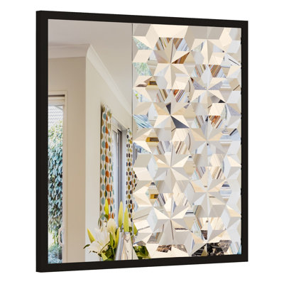 Engineered Wood Flat Wall Mirror