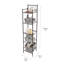 Aindrea Metal Bathroom Shelves-654563567