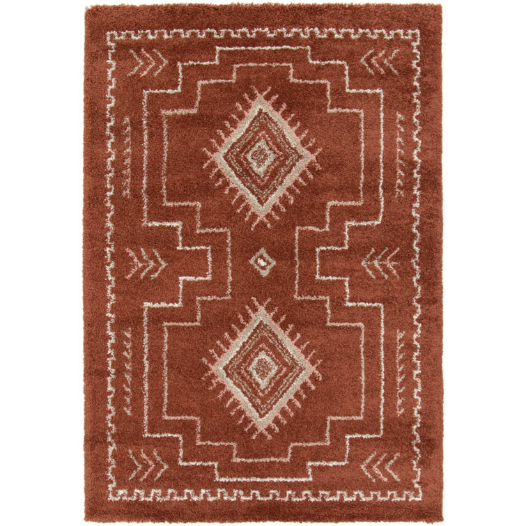 Soft indoor rug with volumized texture
