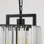 Mini-luminaire suspendu en cristal 1 lumière avec abat-jour en cristal et chaîne réglable pour îlot de cuisine 1 lumière-120464197-113741995
