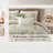 Luxurious Cotton Bedding Sets, King/cal King Size With Botanical Print And Throw Pillows