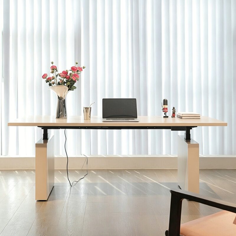Bureau debout 62,99 po Modern, 25.59" H x 62.99" W x 27.56" D