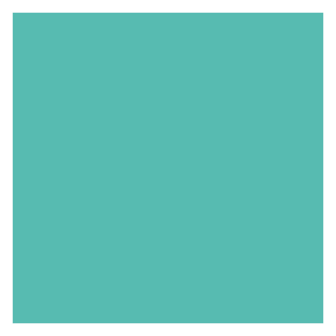 Turquoise 1.92m x 1.92m Textured Matte Peel & Stick Wall Mural