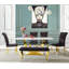 Banc rembourré en velours Genuta-34833362
