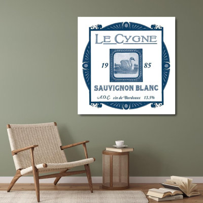 Art sur toile tendue avec Lark Manor ™ Vess, June Erica, "Indigo Wine Labels"