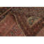 Tapis oriental pré-1900 à teinture végétale antique 4 x 6