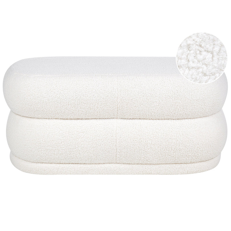 Raymiah Polyester Upholstered Bench