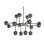 Denyell 16 - Light Glass Chandelier