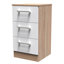 Fully Assembled Bartly 3 Piece Bedroom Set-414103364