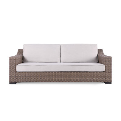 Manhattan Rustic Wicker Rattan Sofa