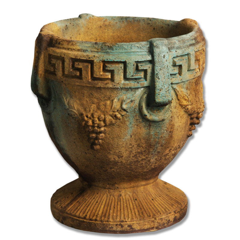 Pot de fleurs en fiberstone urn, Oui