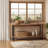 Solid Wood Live-Edge Console Table, Farmhouse 63-Inch Narrow Long Sofa Table-982301452