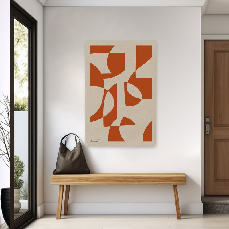 Art contemporain contemporain abstrait, H 60 po x l 40 po