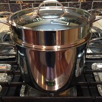 Viking 3-Ply 8 Qt Multi-Cooker/Pasta Pot w/ Bonus Steamer · 8 Piece Set