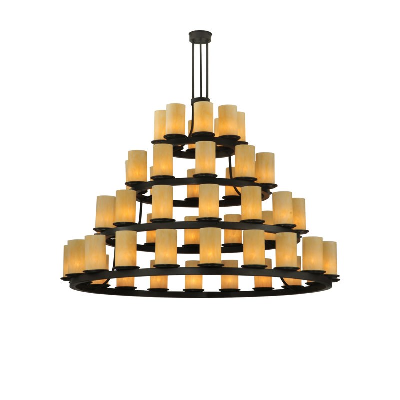 Rustic Lodge 52 - Light Chandelier