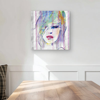 Abstract Beauty - Turquoise Metal Print for Home Decor