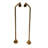 54'' x 30'' Freestanding Soaking Cast Iron Bathtub-72468828