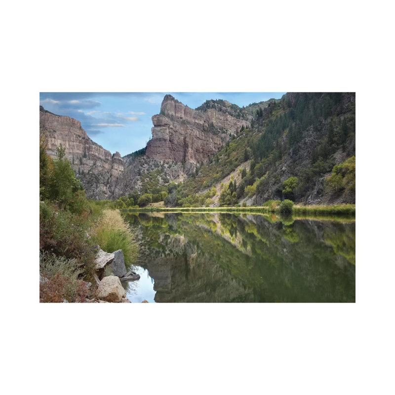 Colorado River, Glenwood Canyon, Colorado by Tim Fitzharris - Wrapped Canvas Print, 20.32 cm H x 30.48 cm W