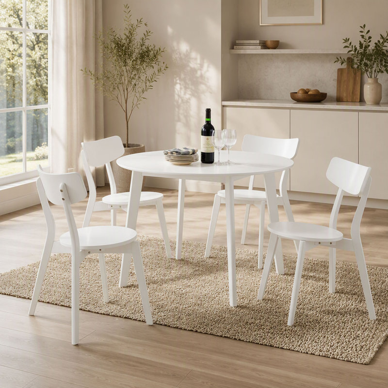 Contemporary Round Dining Table