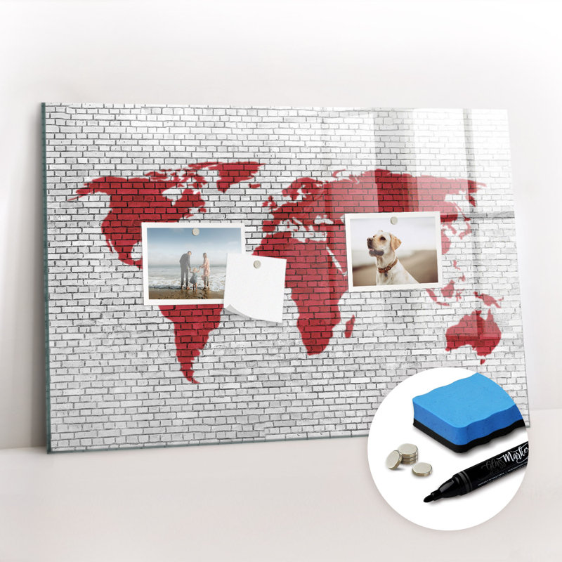 Magnetic Glass Dry Erase Board