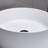 RBROHANT 15.75'' Acrylic Circular Bathroom Sink-93761928